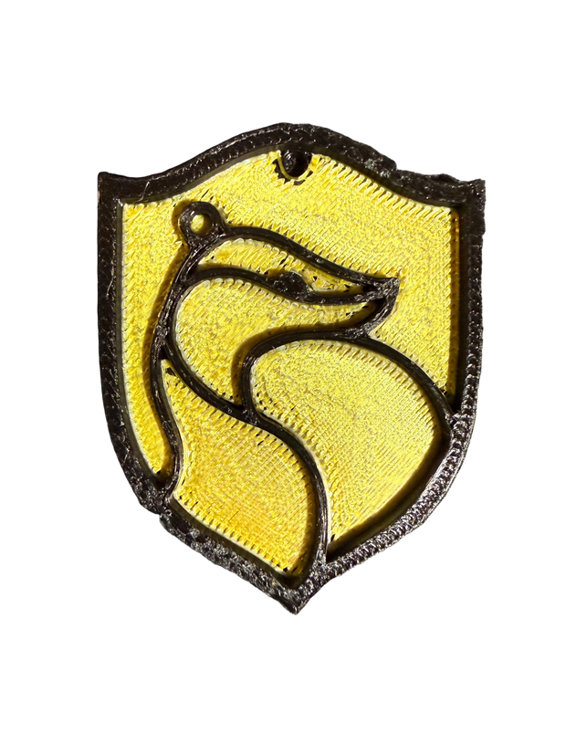 HP Keychain (Hufflepuff)