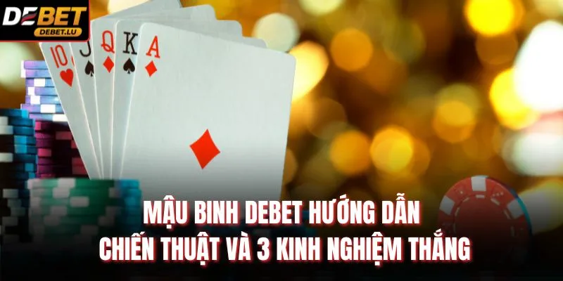 Mậu Binh Debet Hướng Dẫn Chiến Thuật Và 3 Kinh Nghiệm Thắng 1 Mậu Binh Debet